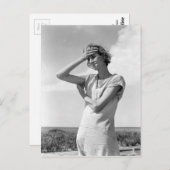 Vrouw van de Hoge Gebieden Briefkaart (Voorkant / Achterkant)