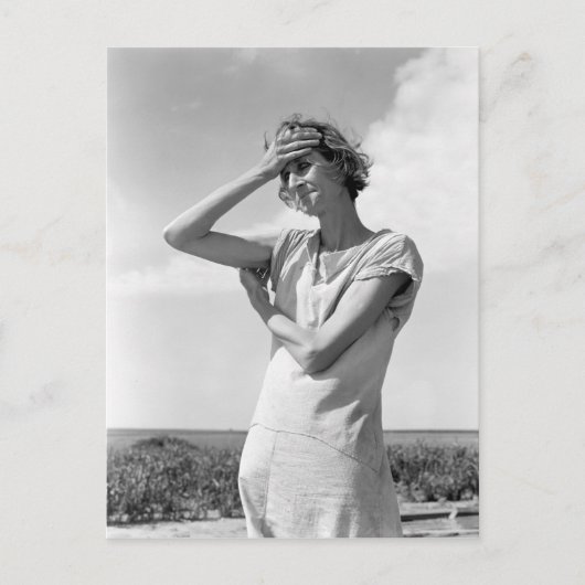 Vrouw van de Hoge Gebieden Briefkaart (Voorkant)