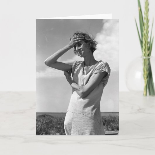 Vrouw van de Hoge Vlaktes Kaart (Voorkant)