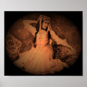 Vrouw van de kaukasus poster (Voorkant)