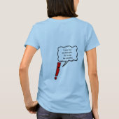 Vrouw van de keizer t-shirt (Achterkant)