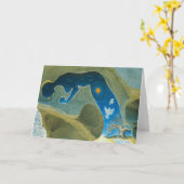 Vrouw van de Kosmos/de Gevouwen Kaart wordt (Gele Bloem)