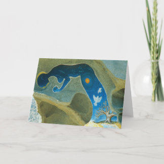 Vrouw van de Kosmos/de Gevouwen Kaart wordt