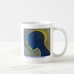 Vrouw van de kosmos (hoofd)/Mok Koffiemok