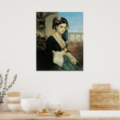 Vrouw van de Oriënt, 1840 Charles Gleyre Poster (Keuken)