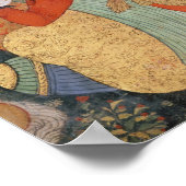 Vrouw van de rechtbank van Shah Abbas I, 1585-1627 Poster (Hoek)