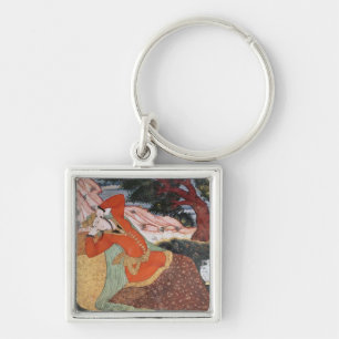 Vrouw van de rechtbank van Shah Abbas I, 1585-1627 Sleutelhanger