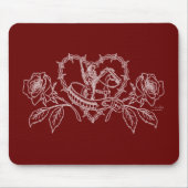 Vrouw van de West-Mousepad Muismat (Voorkant)