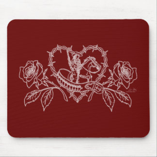 Vrouw van de West-Mousepad Muismat