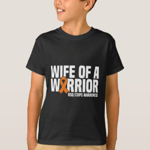 Vrouw Van Een Krijger Oranje Lint Rsdcrps Bewustzi T-shirt
