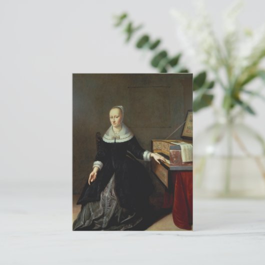 Vrouw van een maagd briefkaart (Staand voorkant)