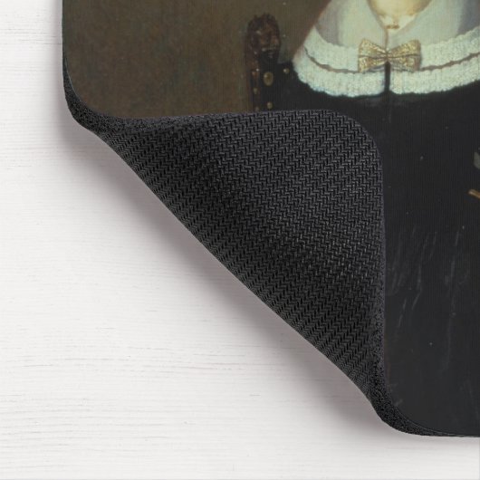 Vrouw van een maagd muismat (Hoek)