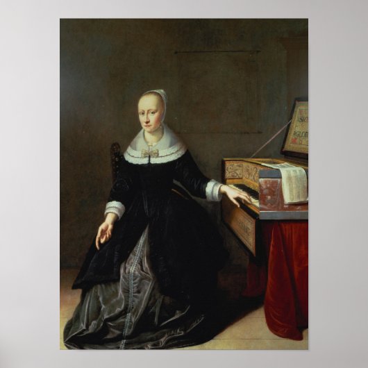 Vrouw van een maagd poster (Voorkant)