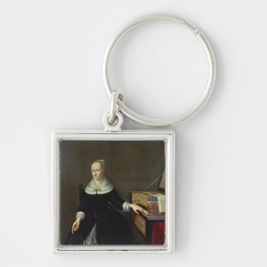Vrouw van een maagd sleutelhanger (Voorkant)