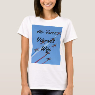 Vrouw van een veteraan t-shirt