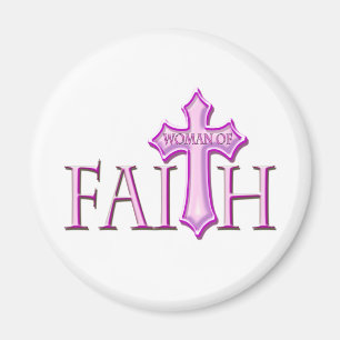 Vrouw van Faith Magneet