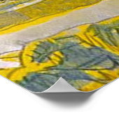 Vrouw van filippijnen, vintage-reizen poster (Hoek)