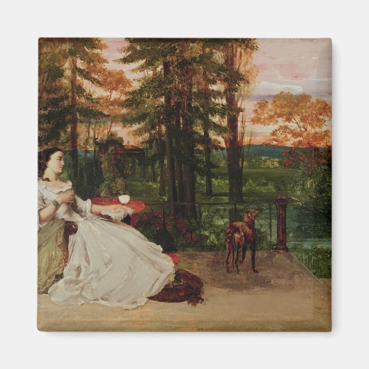 Vrouw van Frankfurt, 1858 Magneet (Voorkant)