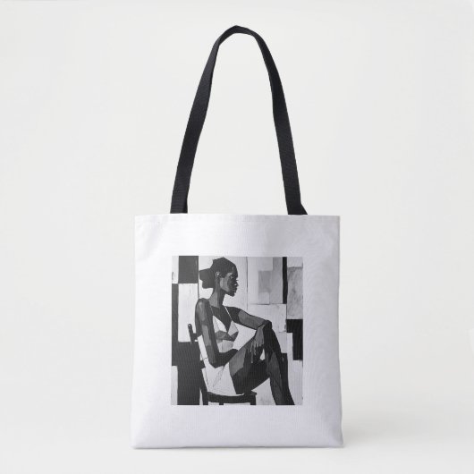 vrouw van gedachte tote bag (Voorkant)
