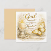 Vrouw van geloof en vuur, God is aanwezig in mijn  (Voorkant / Achterkant)