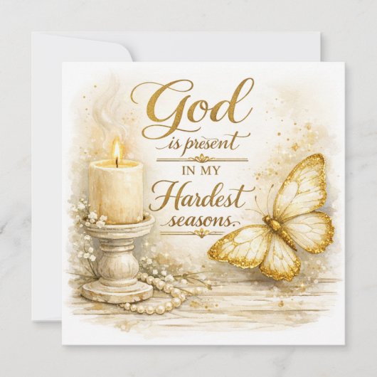 Vrouw van geloof en vuur, God is aanwezig in mijn  (Voorkant)