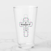 Vrouw van geloof glas (Achterkant)
