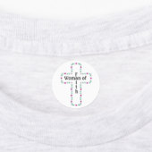 Vrouw van geloof labels (Aangebracht)