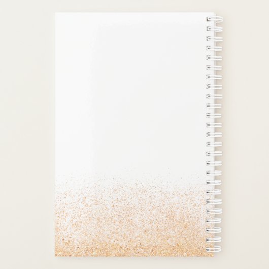 Vrouw van God in Bruin Planner (Achterkant)