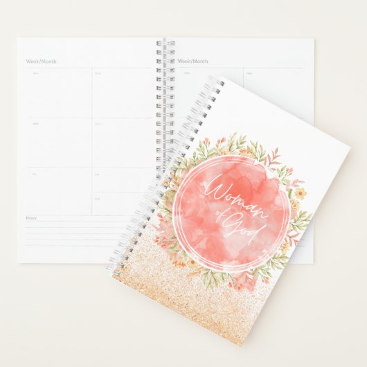 Vrouw van God in Roze Planner (Display)