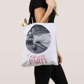 Vrouw van het feest ontwerp | Bruidsfeest Tote Bag (Dichtbij)