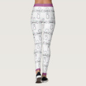 Vrouw van het geloof leggings (Achterkant)