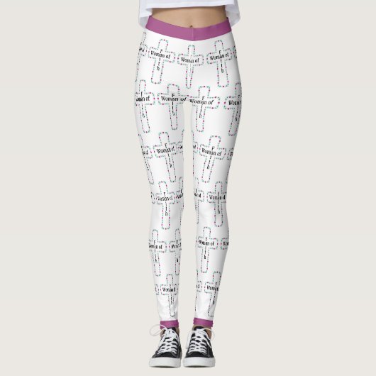 Vrouw van het geloof leggings (Voorkant)