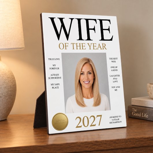 Vrouw van het Jaar Foto Fotoplaat
