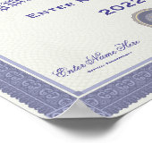 Vrouw van het Jaar personaliseren Poster (Hoek)