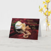 Vrouw van het Jubileum nam Kaart toe (Gele Bloem)