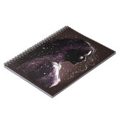 Vrouw van het Paarse en bruine Notitieboek van de  (Linkerzijde)