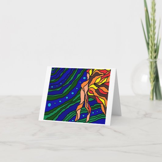 Vrouw van het Water Kaart (Voorkant)