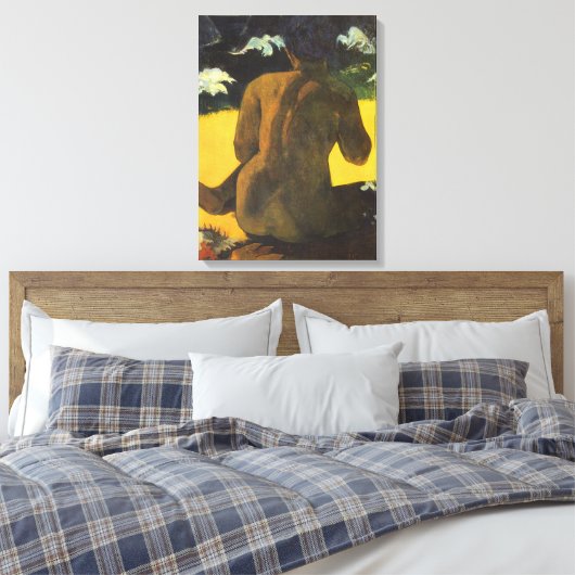 Vrouw van het Zee van Paul Gauguin,  Kunst Canvas Afdruk (Insitu (Slaapkamer))