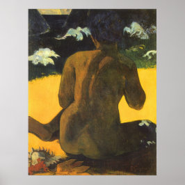 Vrouw van het Zee van Paul Gauguin,  Kunst Poster