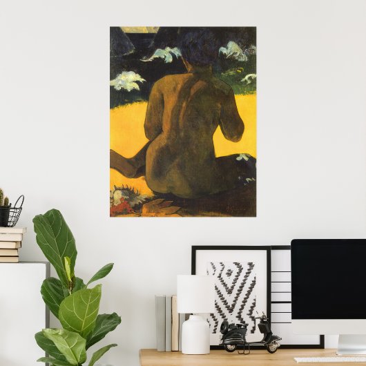 Vrouw van het Zee van Paul Gauguin,  Kunst Poster (Thuiskantoor)