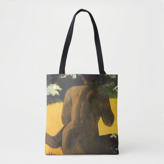 Vrouw van het Zee van Paul Gauguin,  Kunst Tote Bag (Voorkant)