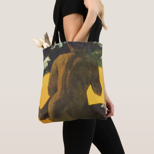 Vrouw van het Zee van Paul Gauguin,  Kunst Tote Bag (Dichtbij)