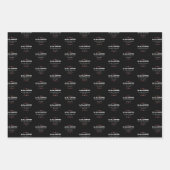 Vrouw van juristen van de rechtenfaculteit Afstude Inpakpapier Vel (Voorkant 2)