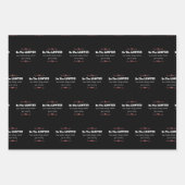 Vrouw van juristen van de rechtenfaculteit Afstude Inpakpapier Vel (Voorkant)