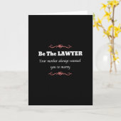 Vrouw van juristen van de rechtenfaculteit Afstude Kaart (Gele Bloem)