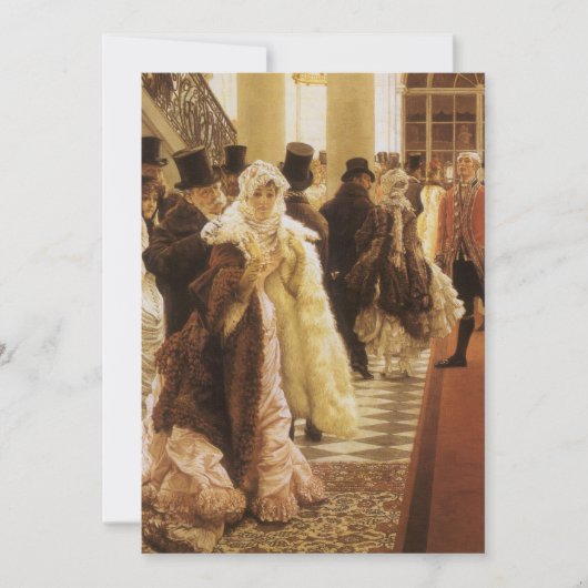 Vrouw van Mode door Tissot,  Victoriaans Kunst (Voorkant)