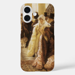 Vrouw van Stand van Tissot, Victoriaanse Kunst iPhone 16 Hoesje