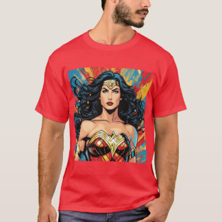 Vrouw van Wonder vrienden familie T-shirt