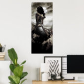 Vrouw verbinding poster (Thuiskantoor)