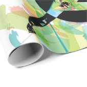 Vrouw: Verblindende illustratie Cadeaupapier (Rol Hoek)